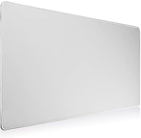 Large Gaming Mouse Pad with Stitched Edges,[27.5x11.8In] Extended Mouse Pad with Non-Slip Natural Rubber Base for Gamer/Desktop/Office/Home (70x30 Greyus)