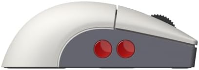8BitDo Retro R8 Mouse with Charging Dock, PAW 3395 Optical Sensor DPI 26,000, Wireless Mouse with 4K Polling Rate, Programmable Buttons, and Kailh Sword GM X Micro Switches - N Edition