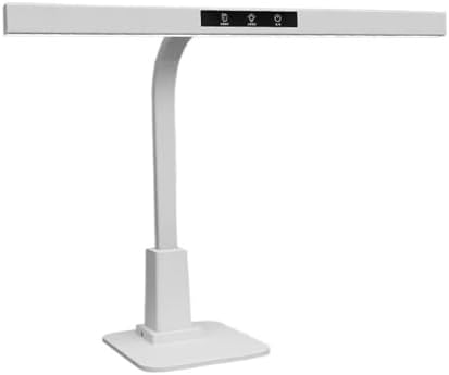 Eye-care Study Lamp, LED Desk Lamp for Home Office, Full Spectrum Eye Protection Desk Lamp, 4000K Adjustable Height Gooseneck Desk Light, Stepless Dimming, Touch Control ,LED Table Lamp(80cm)