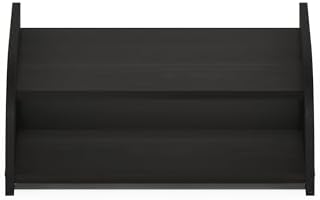 Furinno Classic Desk Organizers and Accessories, 2-Tier Monitor Riser, Office Organization, Desk Top Book Shelf, for Office Supplies, Office Desk Utility, Dark Espresso