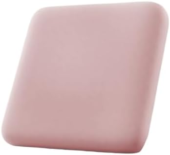 Seat Cushion Soft Office Bounce Chair Pads Rebound Breathable Comfortable Pad for Long Sitting(Pink,40x40x4cm)