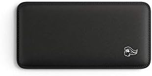 GLORIOUS Mouse Wrist Pad/Rest - Black - Stitched Edges, Ergonomic, Foam Interior | 8x4 inches/(0.7in/17mm) Thick (GW-M)