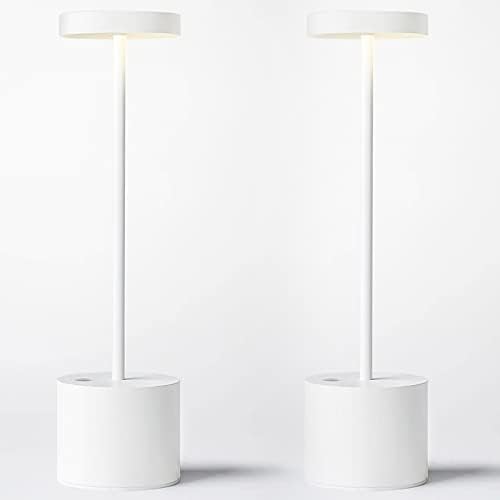 Cordless Table Lamp Rechargeable,Battery Powered LED Outdoor Table Light
