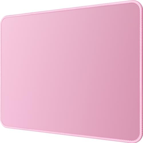 MROCO Essential Office & Gaming Mouse Pad, 8.5 x 11 Inch, Pale Pink