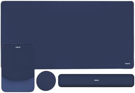 MOSISO Keyboard Mouse Pad Set, Large Gaming Mouse Pad&Keyboard Wrist Rest