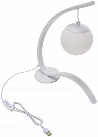 SUNGOOYUE LED Bedside Lamp Antiglare (White)