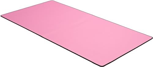 Gamer Boss - Gaming Mouse Pad - 36 x 17 Inches - 4mm Thick with Stitched Edges, Non-Slip Rubber Base, Premium Cloth Mousepad, Desk Mat for Laptop, Keyboard, Computer & PC (Extended Plus, Pink)