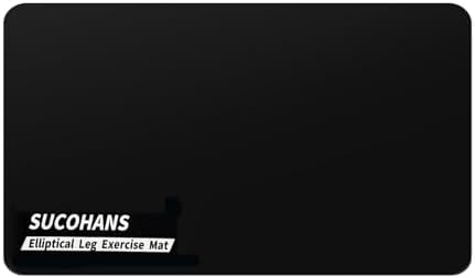 Under Desk Elliptical Mat 23.6" x 17", Non-Slip Mat for Stepper