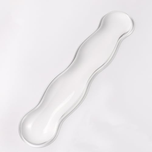 Gel Keyboard Wrist Rest,White Wrist pad for Computer Keyboard