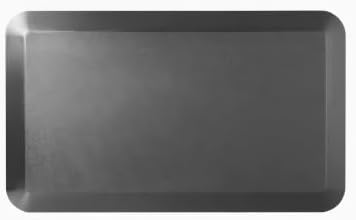 Desky Anti-Fatigue Rectangle Standing Mat Cushioned Ergonomic 121 x 50 cm Floor Mat for Sit Stand Desks, Non-Slip Beveled Edge Design, Reduces Fatigue & Pressure Office Home Workspace Comfort Mat