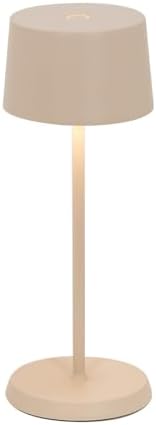 Zafferano, Olivia Pro Micro, Rechargeable Cordless Table Lamp, Sand