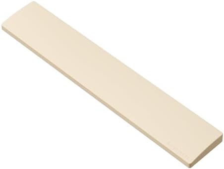 Keychron Retro Cream Silicone Wrist & Palm Rest, 17.6" Full Size for K10 Pro / K10 Max / Q6 / Q6 Pro / Q6 Max / Q6 HE / V6 / V6 Max / C4 HE, Washable, Non-Slip Base, Typing Support