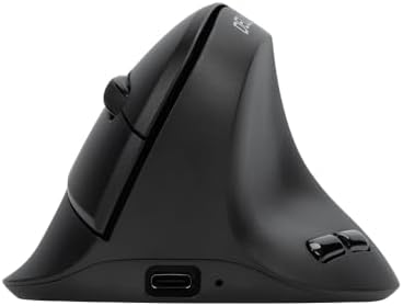 DELUX Wireless Ergonomic Mouse,Rechargeable Mouse for Small Hands (M618AIR)