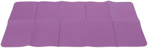 Foldable Fitness Mat, TPE Double Sided Anti Slip Workout Mat, Lightweight Portable Cushion for Yoga Dance Pilates Stretching At Home Office Travel Indoor Outdoor