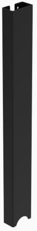 Desky Magnetic Cable Management Black Dual