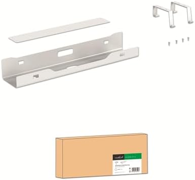 PureMounts® Cable Holder for Desk, Under-Mount Cable Management, White