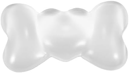 PATIKIL Gel Wrist Rest, Wrist Support for Mouse Bow Shape Ergonomic Mouse Pad Soft Silicone Support Comfortable Cushion for Computer Gaming Office Home, Transparent