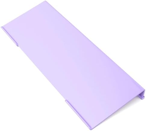 WINFFOR Comfortable Computer Keyboard Stand - Ergonomic Keyboard Riser Acrylic Tilted Keyboard Holder for Easy Typing&Working at Home Office - Fits All Keyboard Sizes - 17'' Wide (Purple)
