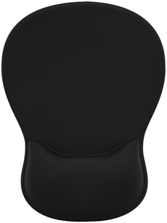 Ergonomic Mouse Pad with Wrist Rest - Gel Wrist Support Mousepad with Non-Slip PU Base for Computer, Laptop, Office & Home