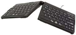 Goldtouch GTP-0044 Go!2 Mobile Keyboard, Portable Foldable Travel Keyboard with USB , Black