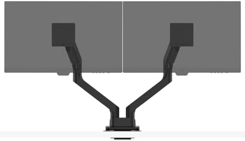 BenQ ErgoArm BDH01 Dual Monitor Arm for 2 Screens Up to 35'' & 44lbs. Black