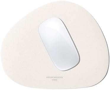 GREEDY FARMERS Mouse pad, Non-Slip Washable Waterproof Computer Mouse pad (Vanilla Cream)