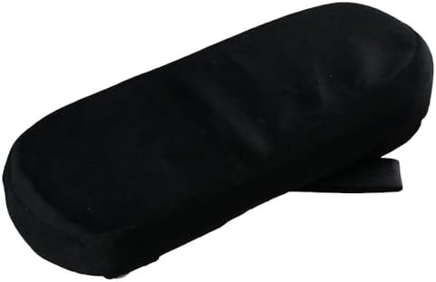 Black Single Office Chair Parts Arm Pad Memory Foam Armrest Cover Cushion Pad for Home Office Chair Comfortable Elbow Pillow
