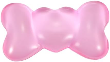 PATIKIL Gel Wrist Rest, Wrist Support for Mouse Bow Shape Ergonomic Mouse Pad Soft Silicone Support Comfortable Cushion for Computer Gaming Office Home, Pink