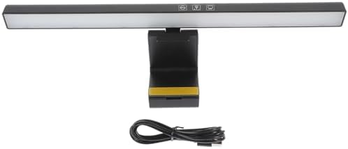 Mikinona Dimmable Blue Light Filter Monitor LED Light Bar with Touch Control USB Computer Screen Lamp for Home Workspace Eye Comfort