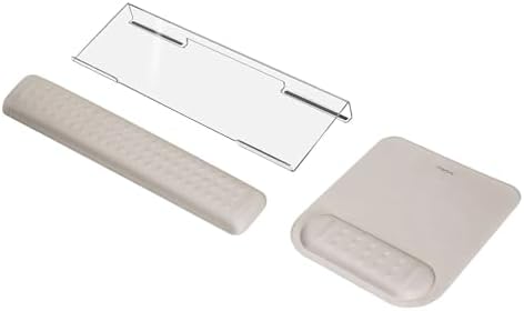 MOSISO Keyboard Stand&Wrist Rest Support for Keyboard &Mouse Pad Set