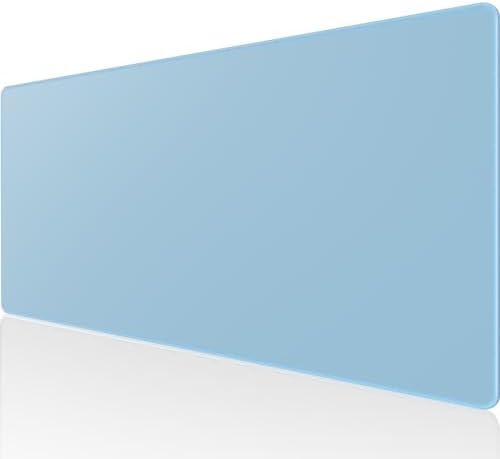 KTRIO Large Gaming Mouse Pad, Desk Mat, 31.5 x 15.7 in, Ice Blue, XXL