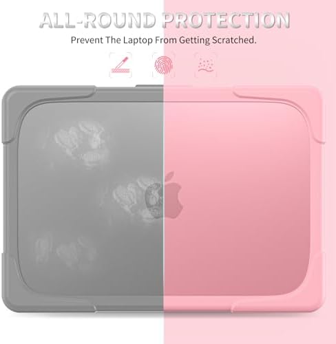 Batianda Heavy Duty Case for MacBook Neo 13 Inch 2026, Blush