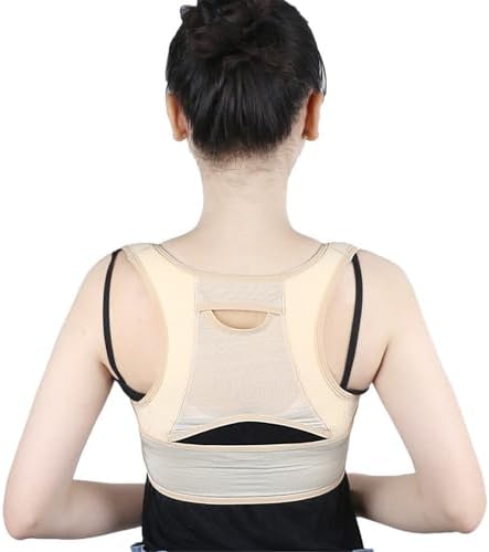 Postures Corrector for Women Improve Hunchback Slouching Invisible Under Clothe Relief Adjustable Upper Back Brace