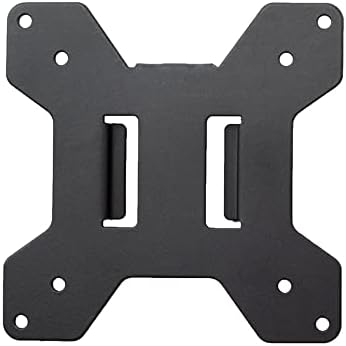 VIVO Steel VESA Compatible Plate Mounting Kit, 75x75mm and 100x100mm, Quick Release Removable VESA Bracket, Easy Computer Monitor Mounting, Hardware Included, Black, PT-SD-VA01A