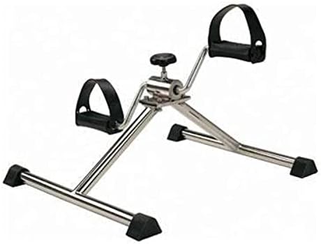 Grafco Pedal Floor Exerciser - Fully Assembled, Mini Stationary Pedal Exerciser Under Desk Bike, Arm/Leg Workout Equipment, GF1965-1