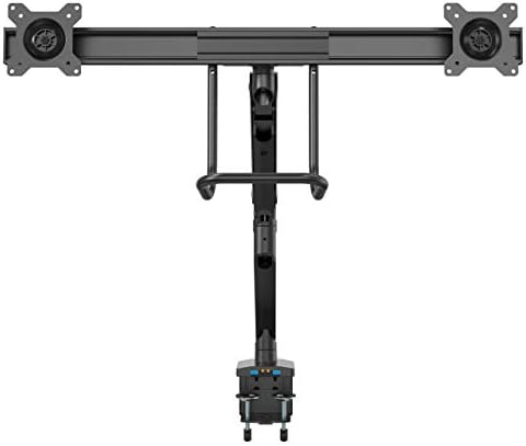 StarTech Desk Mount Dual Monitor Arm up to 32in, 17.6lb (ARMSLIMDUAL2USB3)