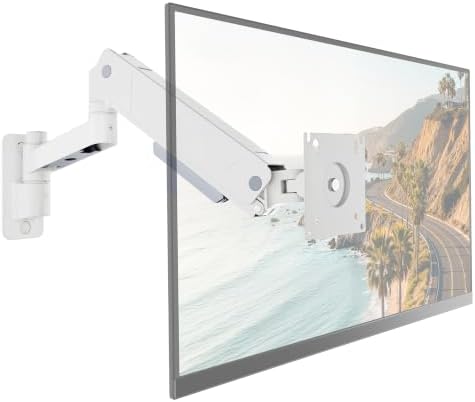 monTEK Heavy Duty Monitor Wall Mount for 17-45" Screens, Holds 35 Lbs