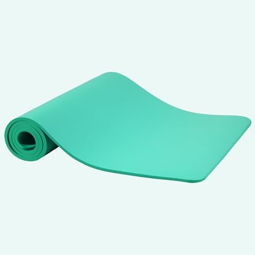 Fitvids 1/2-inch Thick High Density Exercise Yoga Mat with Carrying Strap