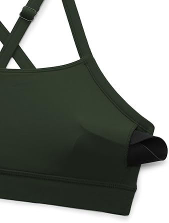 CRZ YOGA Butterlift Cross Back Sports Bras