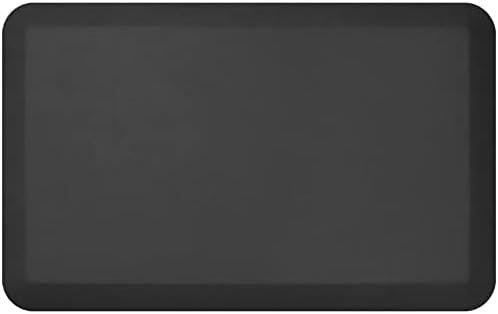 GelPro NewLife Designer Comfort Ergo-Foam Anti-Fatigue Kitchen Floor Mat, 20"x32", Leather Grain Jet