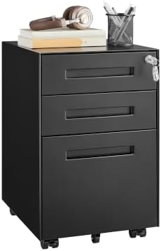Guizeeopo Fully Assembled Home Office File Cabinet with Lock