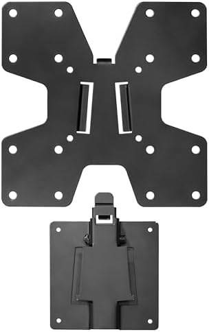 VIVO Large Adapter VESA Mount Quick Release Bracket Kit, Stand Attachment and Wall Mount Removable VESA Plate for Easy LCD Monitor and TV Screen Mounting, STAND-VAD2H