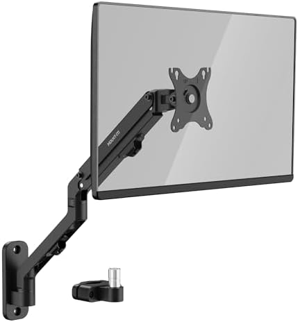 Mount-It! Single Monitor Wall Mount & Pole Mount, Full Motion 17-32"