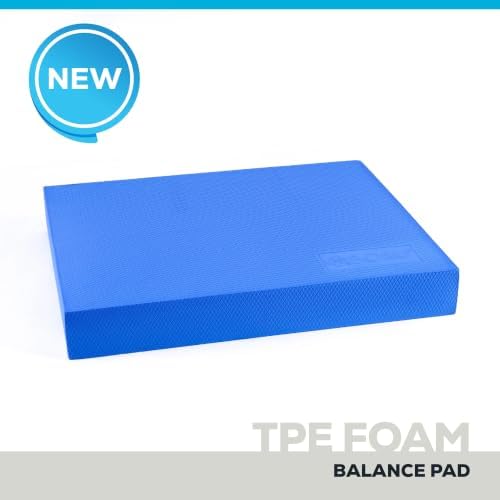 Bosu Balance Pad, Exercise Mat for Improved Balance, Gymnastics and Yoga, Blue