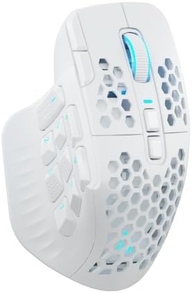 SM809 Pro Tri-Mode MMO Gaming Mouse, 16 Custom Buttons & 24000 DPI