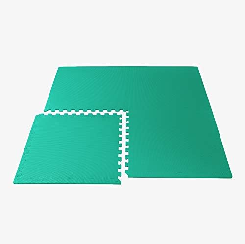 We Sell Mats 3/8" Thick Multipurpose EVA Foam Exercise Floor Mat, Interlocking Tiles, Anti-Fatigue for Home or Gym