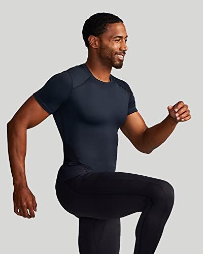 Tommie Copper Men's Lower Back Support Compression Shirts with Lower Back Pain Relief, Lower Back Support for Men