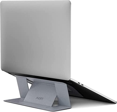 MOFT Adhesive Laptop Stand, Foldable &Portable Laptop Riser for Mobile Work