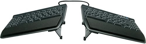KINESIS Freestyle2 USB-A Ergonomic Keyboard w/ VIP3 Lifters for PC (9" Separation) (KB820PB-US)