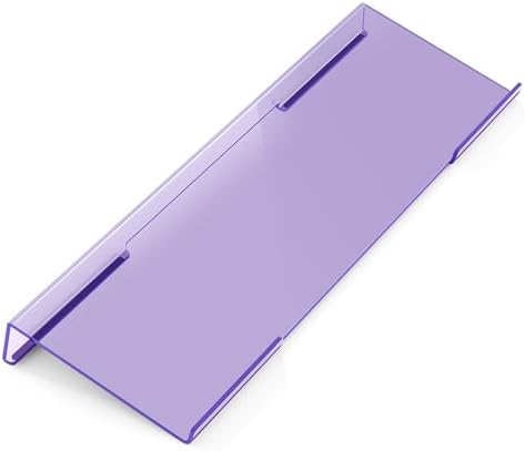 Acrylic Computer Keyboard Wrist Rest Stand for Desktop, Keyboard Riser